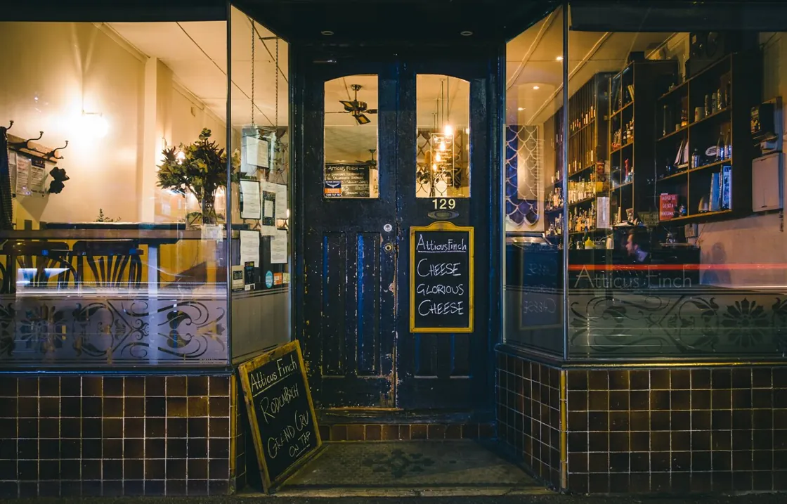 Atticus Finch — street entrance