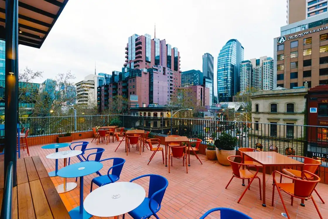 Good Heavens Rooftop Bar — rooftop seating