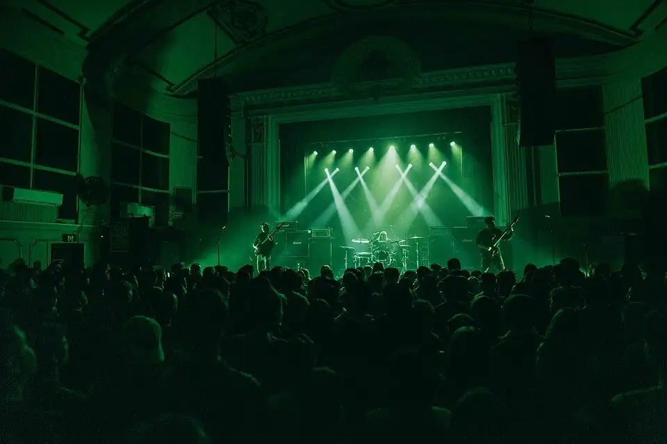 The Omnific on stage at Northcote Theatre, 2023