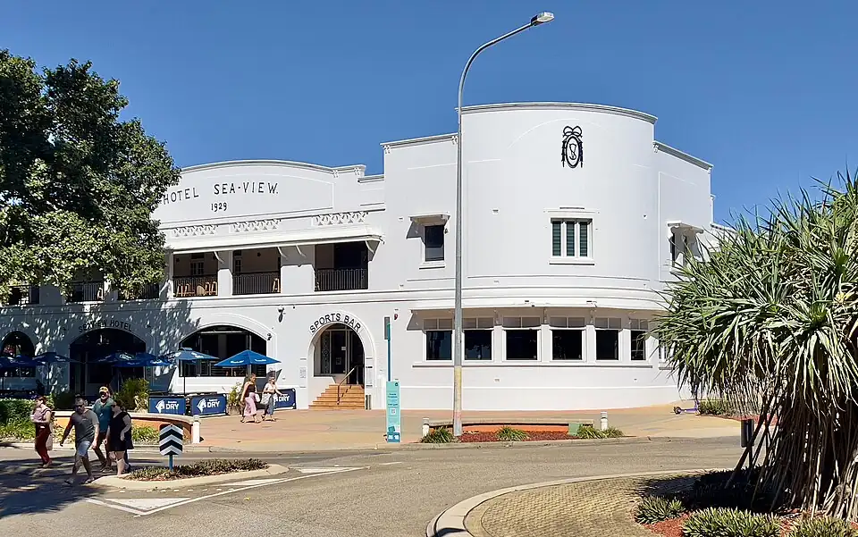 The Seaview Hotel on The Strand, Townsville, 2023